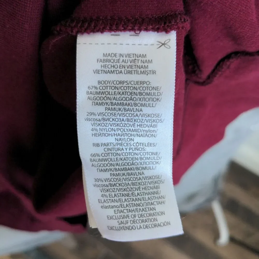 Polo Ralph Lauren Performance 1/4 Zip Pullover Mens XL Burgundy Long Sleeve Soft